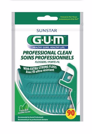 Gum Professional Clean Flossers Mint Gum Professional Clean Flossers Mint