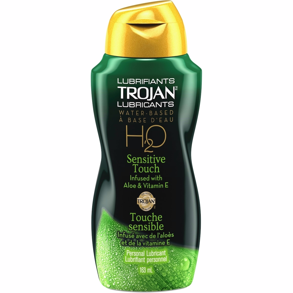 H2O Sensitive Touch with Aloe and Vitamin E Water-Based Personal Lubricant