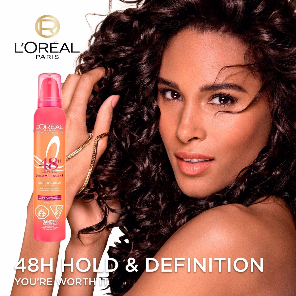Hair Expertise Dream Lengths Super Curls Mousse 200ml