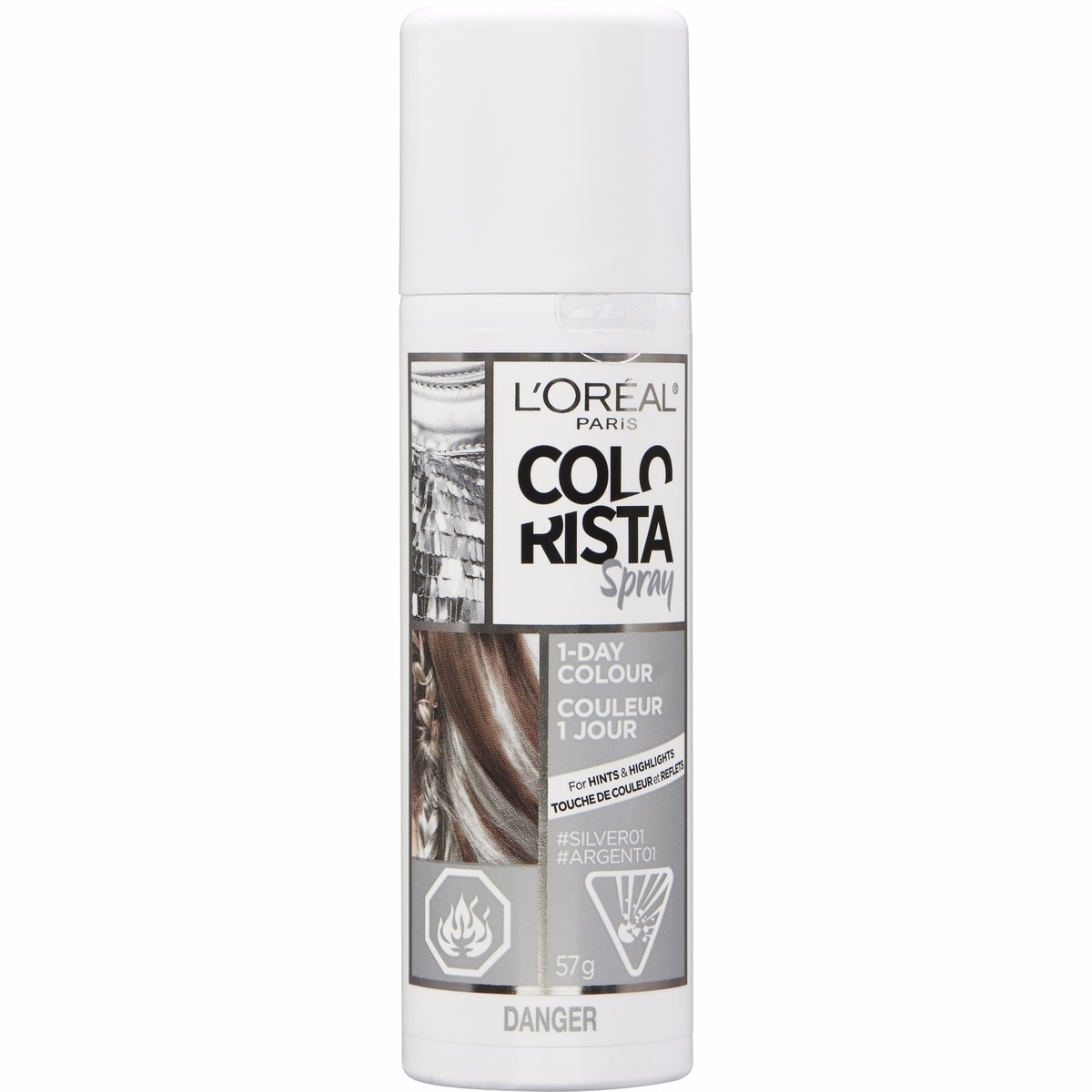 Hair Makeup Temporary, Semi Permanent 1-Day Hair Color Spray For Hints and Highlights, Ammonia and Peroxide Free