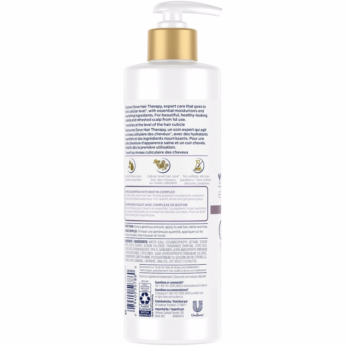 Hair Therapy Gorgeous Greys for Grey, White & Silver Coloured Hair Purple Shampoo Sulfate-Free Shampoo with Biotin Complex Hair Therapy Gorgeous Greys for Grey, White & Silver Coloured Hair Purple Shampoo Sulfate-Free Shampoo with Biotin Complex