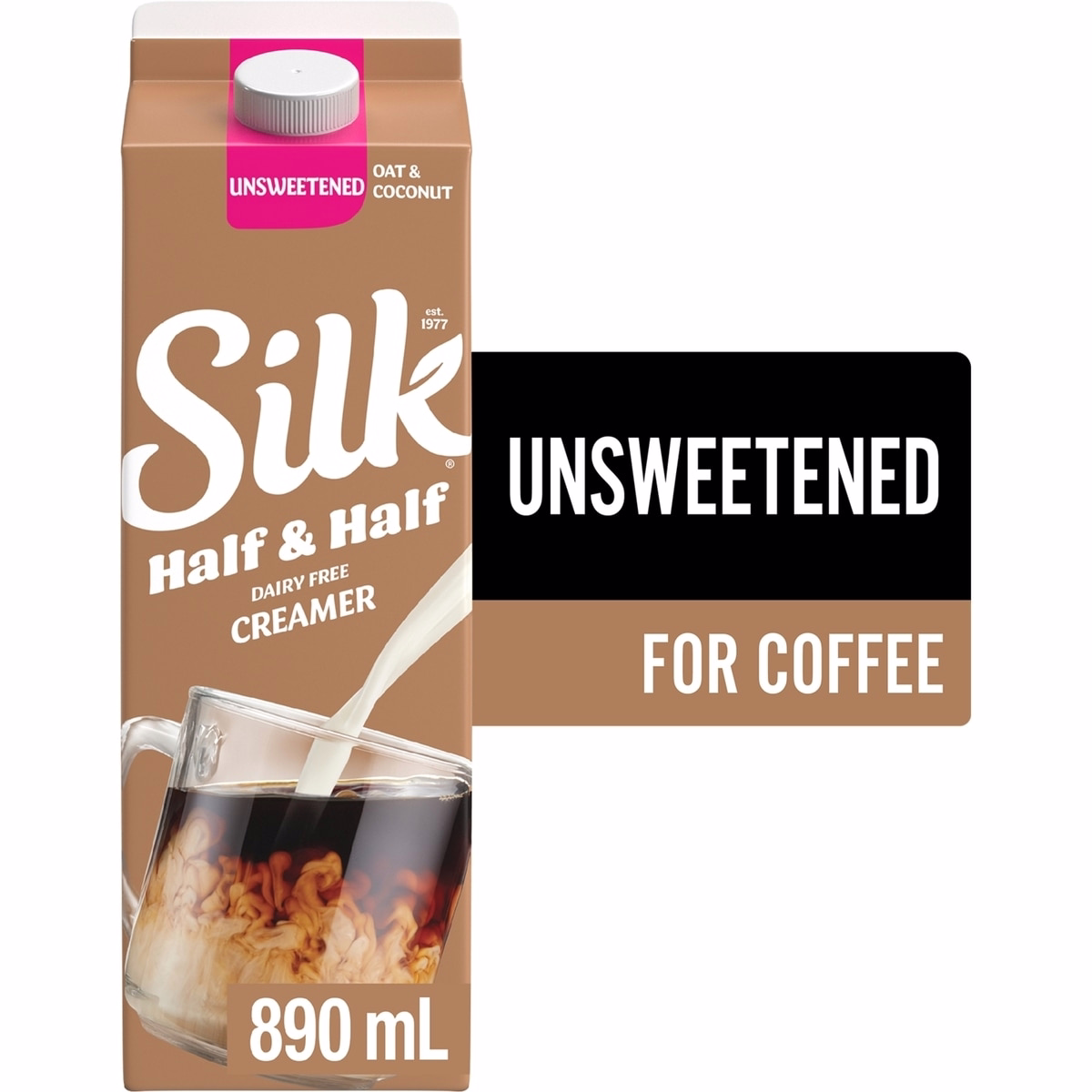 Silk 不含乳的燕麥與椰子奶精