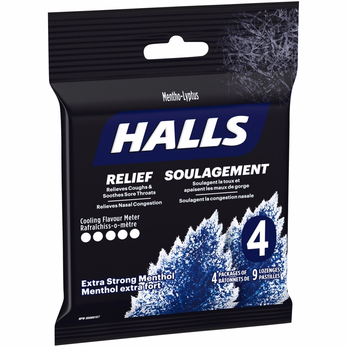 Halls Relief Mentho-lyptus Extra Strong Menthol, 4 x 9 Cough Drops Multipack Halls Relief Mentho-lyptus Extra Strong Menthol, 4 x 9 Cough Drops Multipack