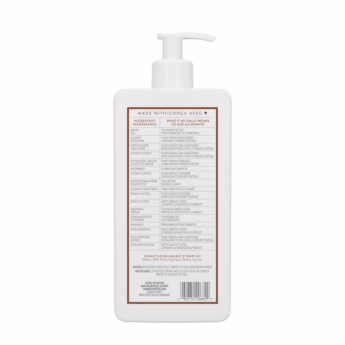 Hand & Body Lotion Coconut & Vanilla