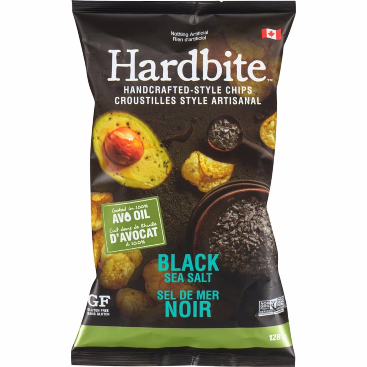 Hardbite 手工風格薯片 黑海鹽風味