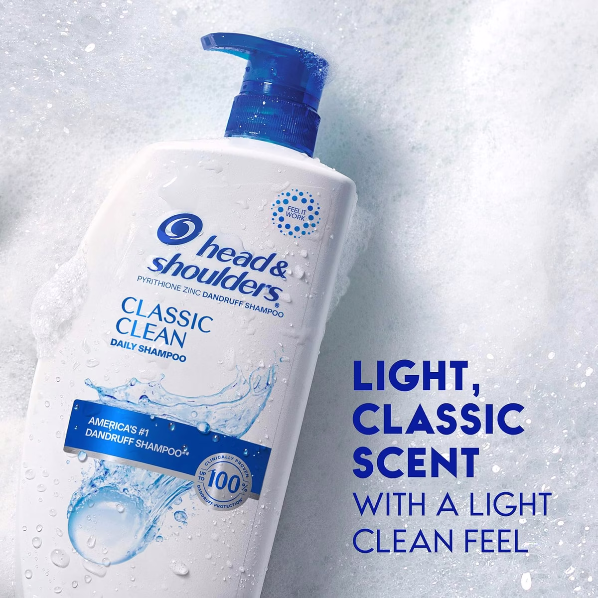 Head & Shoulders 클래식 클린 샴푸 370 ML - Image 3