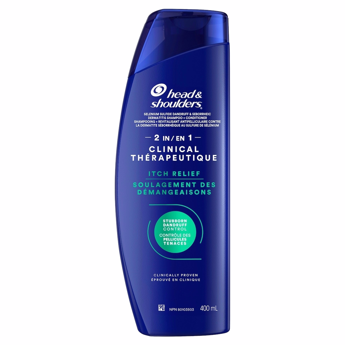 Head & Shoulders Clinical Dandruff Defense Intensive Itch Relief 2in1, 400 mL
