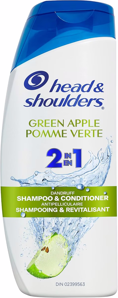 Head & Shoulders Shampoo + Conditioner Green Apple 2-in-1