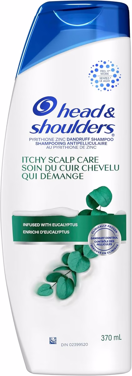 Head & Shoulders Shampoo Itchy Scalp Shampoo 370 ML - Back