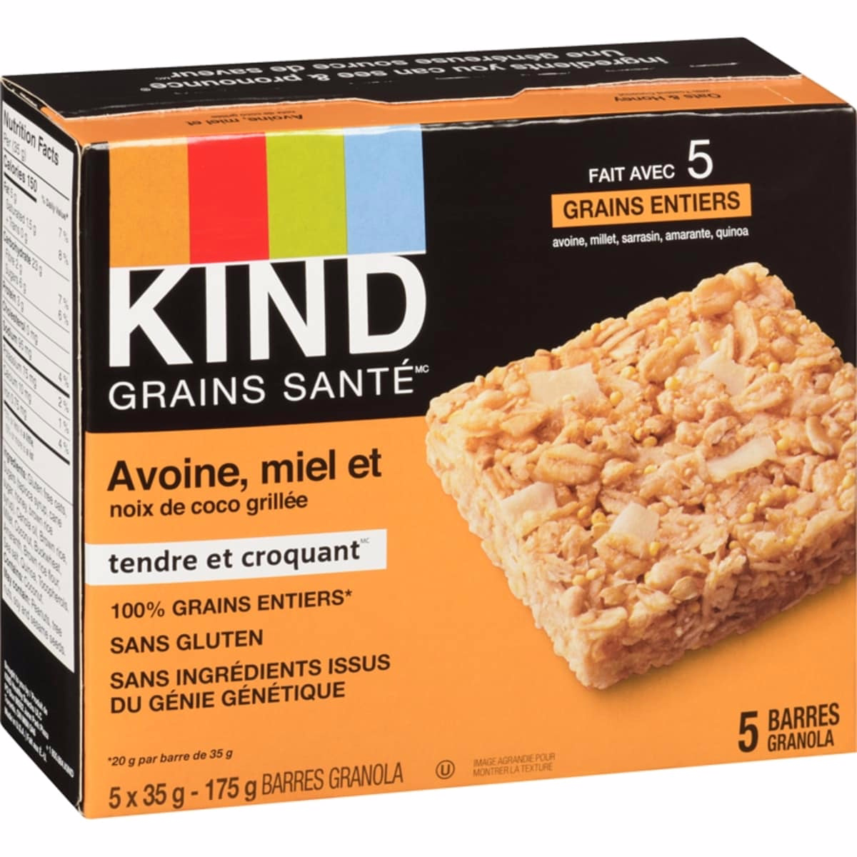 Healthy Grains™ Oats & Honey with Toasted Coconut Bar