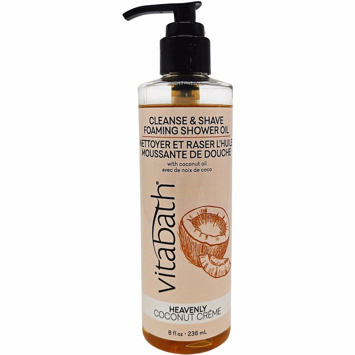 Heavenly Coconut Crème Cleansing Foaming Shave Oil