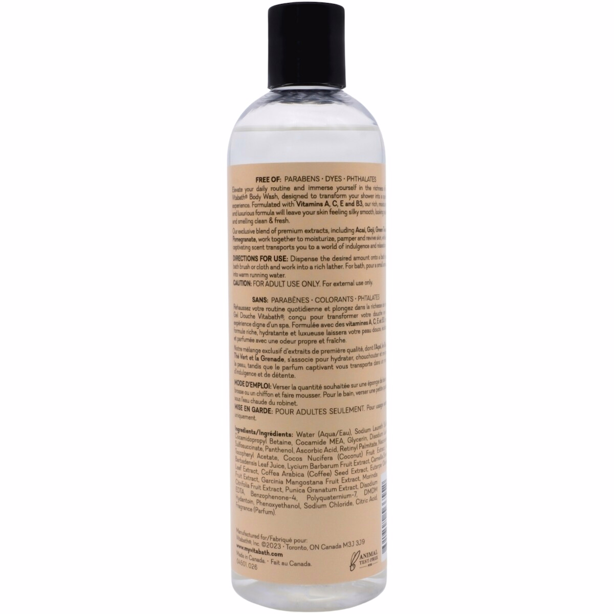Heavenly Coconut Crème Paraben & Dye Free Mositurizing Body Wash