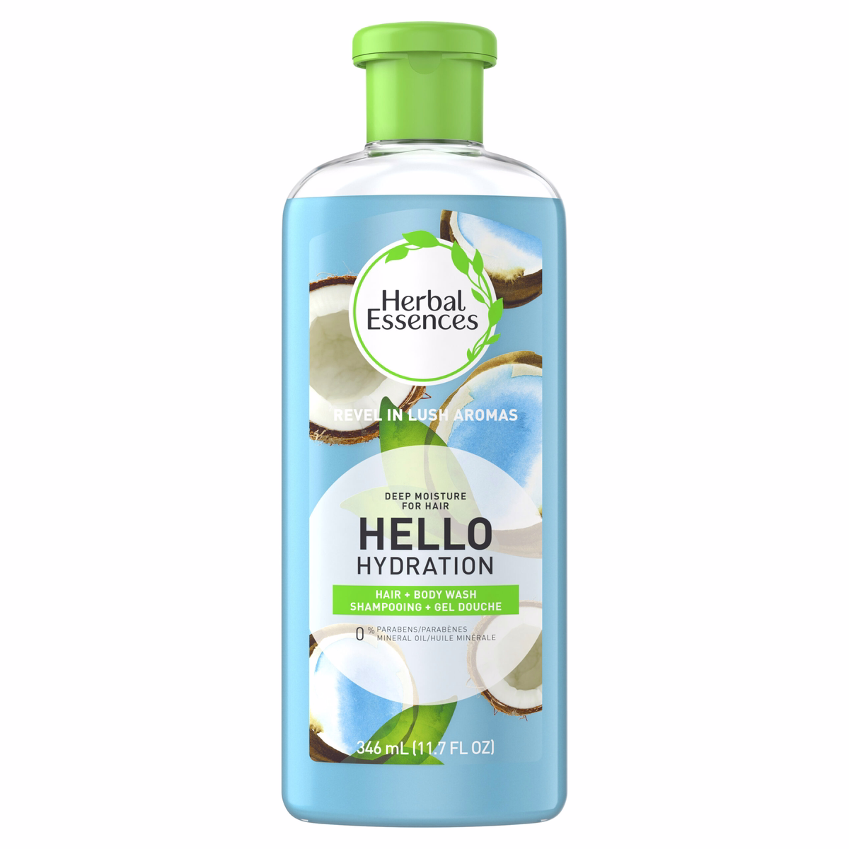 Herbal Essences Hello Hydration Shampoo Deep Moisture For Hair 11.7 Fl Oz