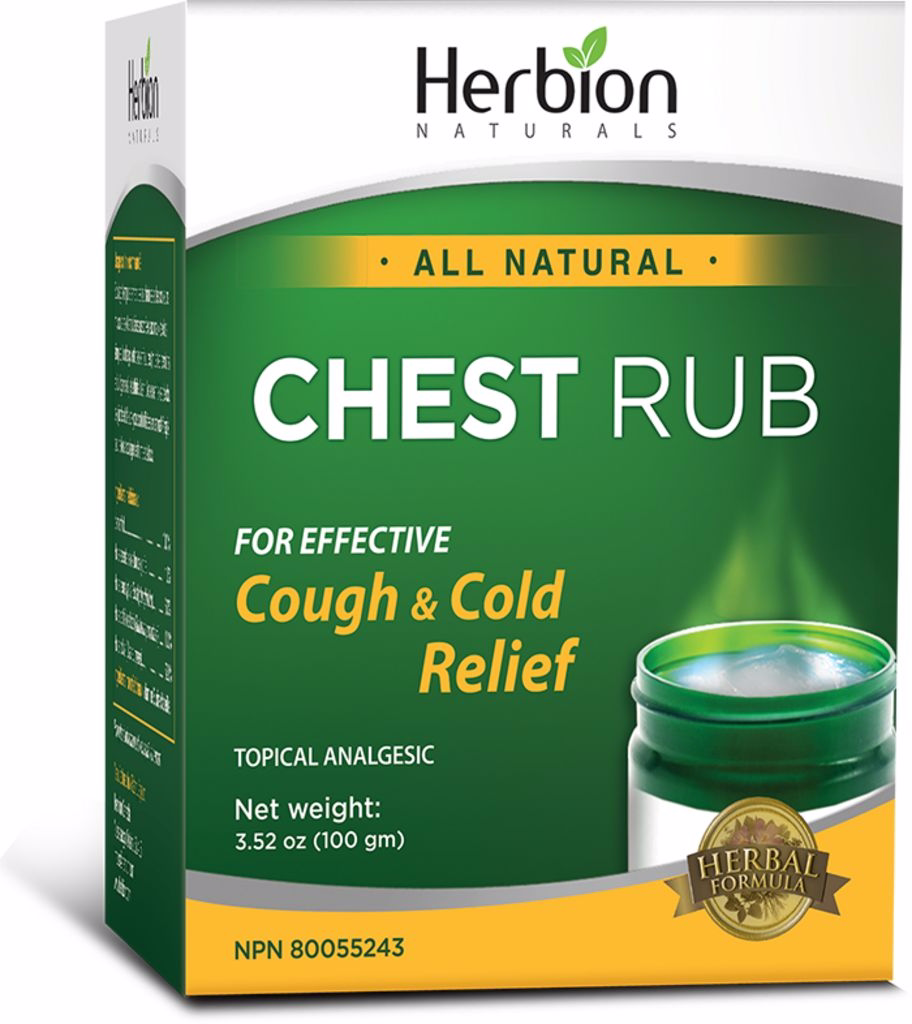 Herbion Naturals Chest Rub, 3.5 Fl Oz