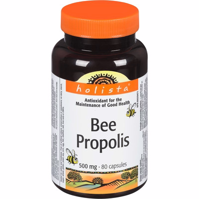 Holista Bee Propolis 500 Mg 80.0 Capsules Holista Bee Propolis 500 Mg 80.0 Capsules