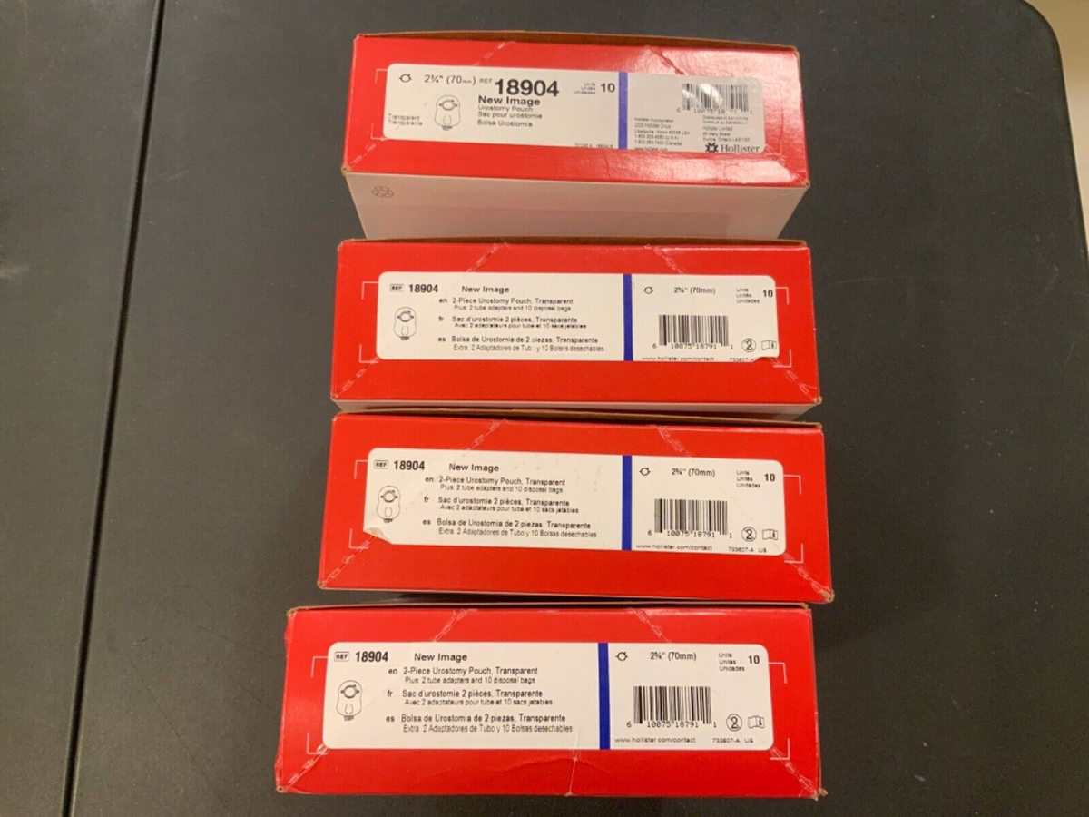 Hollister 18904 Poches d9urosotomie Nouvelle Image - Design Amélioré