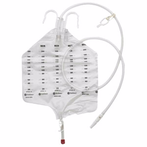Hollister 9839 Urinary Drain Bag Anti-Reflux 2000 ml Vinyle EA 1