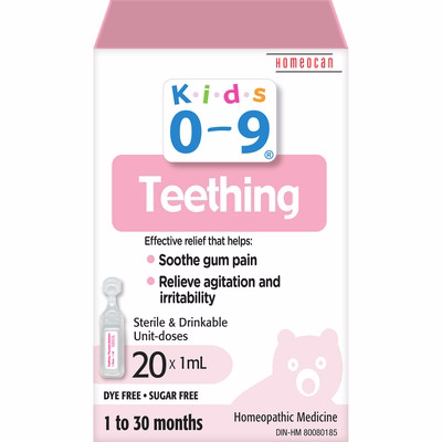 Homeocan Kids 0-9 Teething Unidoses
