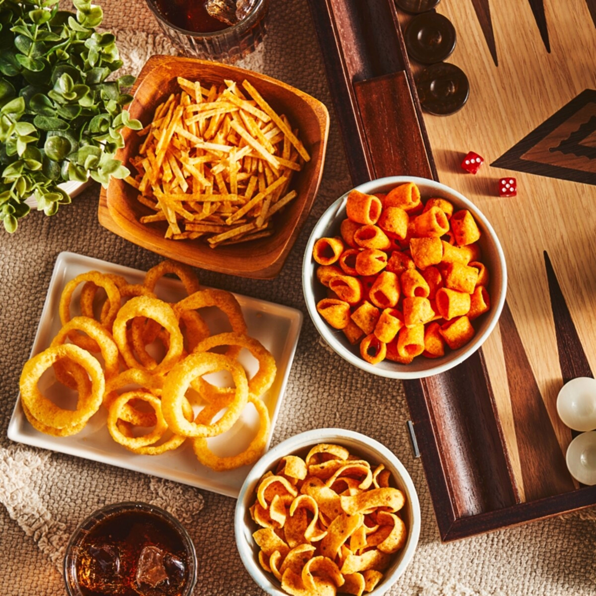 Hoops Bar-B-Q Flavour Corn Chips 340g Hoops Bar-B-Q Flavour Corn Chips 340g