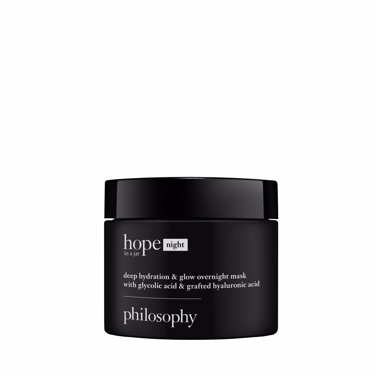 Philosophy Hope in a Jar 깊은 보습 및 광채 야간 마스크