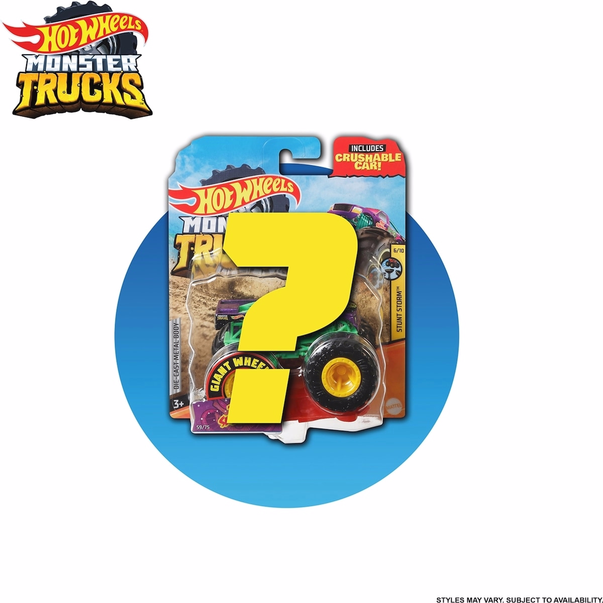 Hot Wheels Monster Truck 1:64  Scale Vehicle
