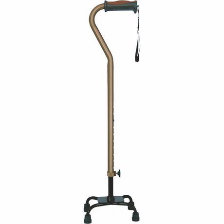 Hugo Adjustable Quad Cane for Right or Left Hand Use, Small Base - 1.0 Ea