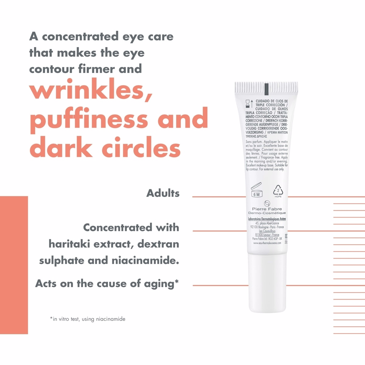 Crème Yeux Hyaluron Activ B3 Triple Action