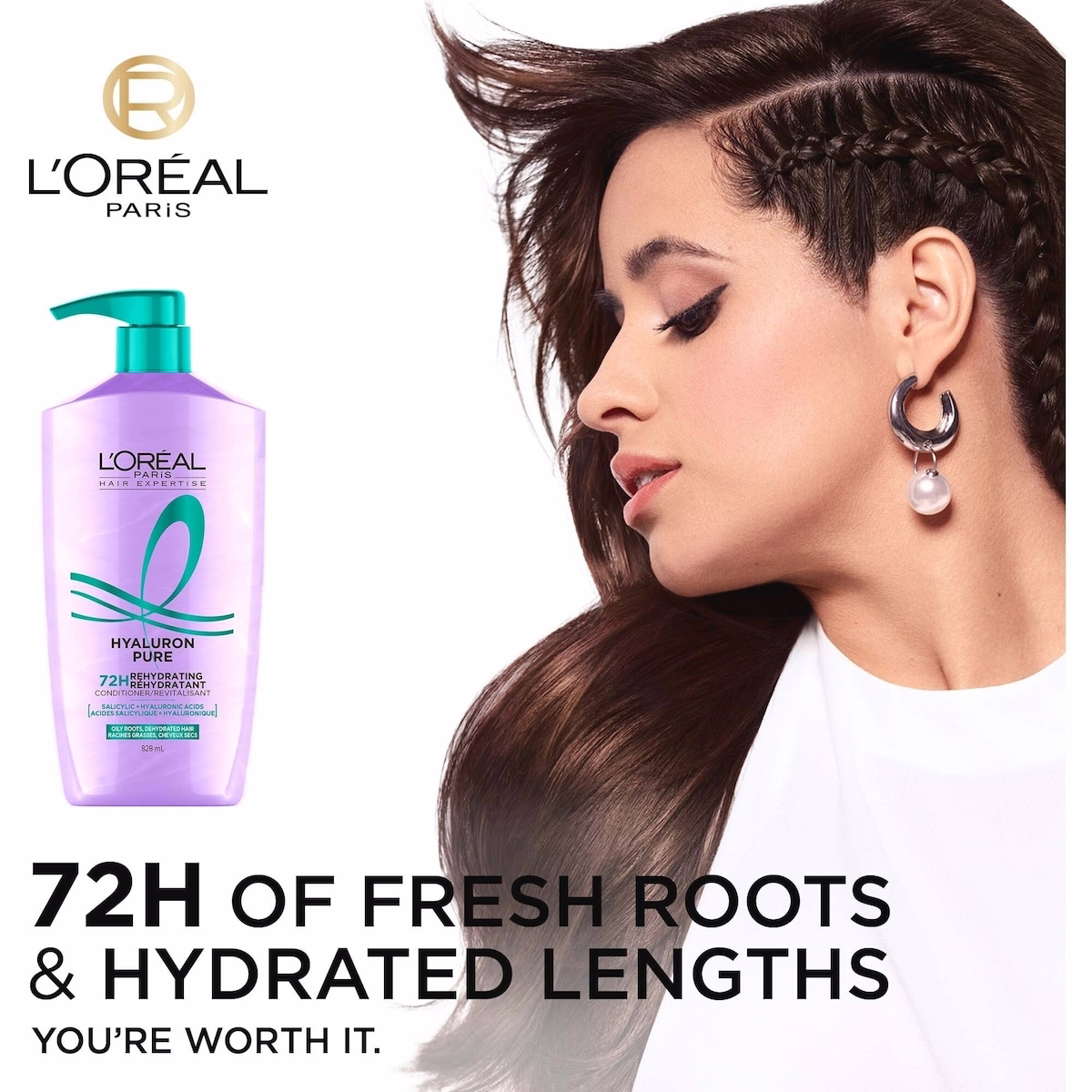 히알루론 퓨어 리하이드레이팅 컨디셔너, 828 ml