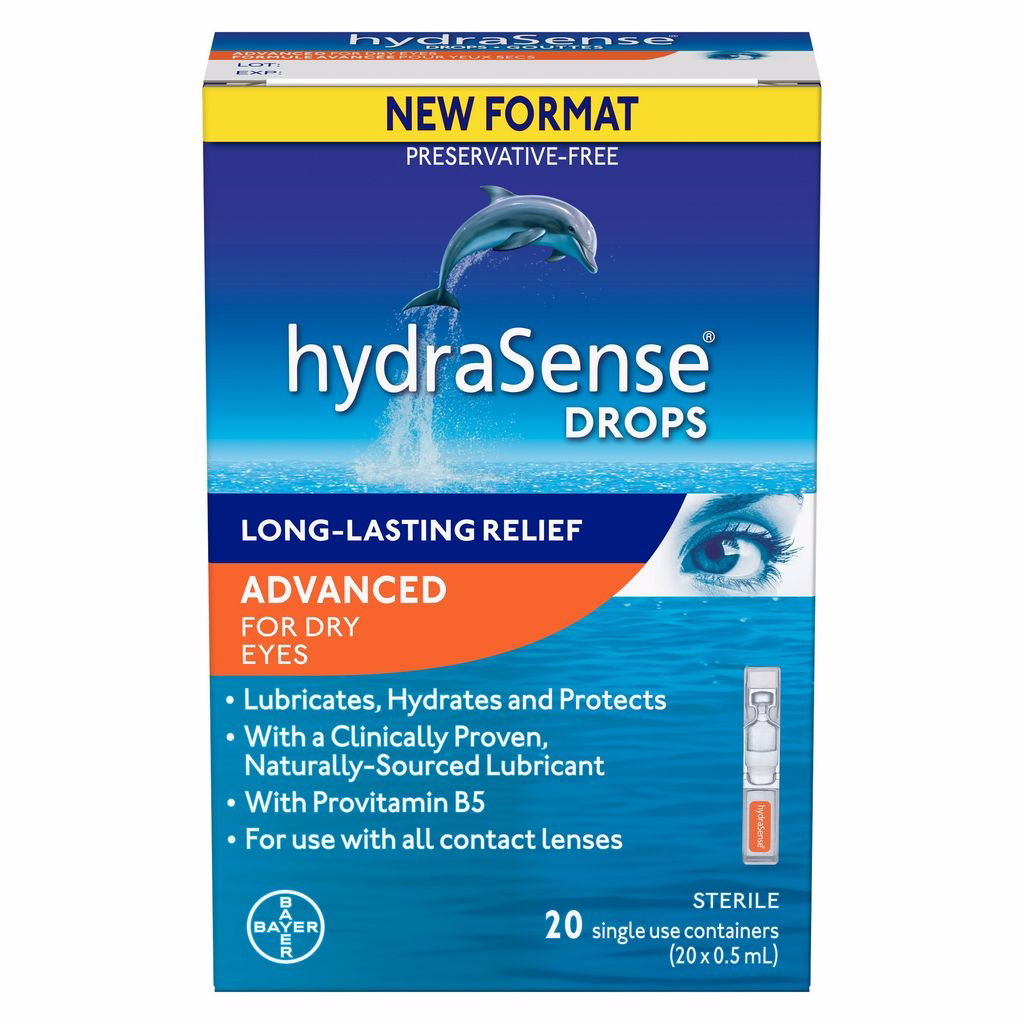 Hydrasense 先進眼藥水 一次性安瓿 不含防腐劑 含 前維生素B5