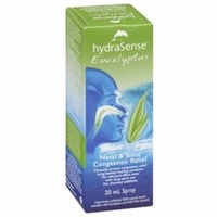Hydrasense 夜間鼻塞鼻腔噴霧 – 清涼桉樹香氣的鹽水噴霧，快速緩解鼻塞，臨床證實