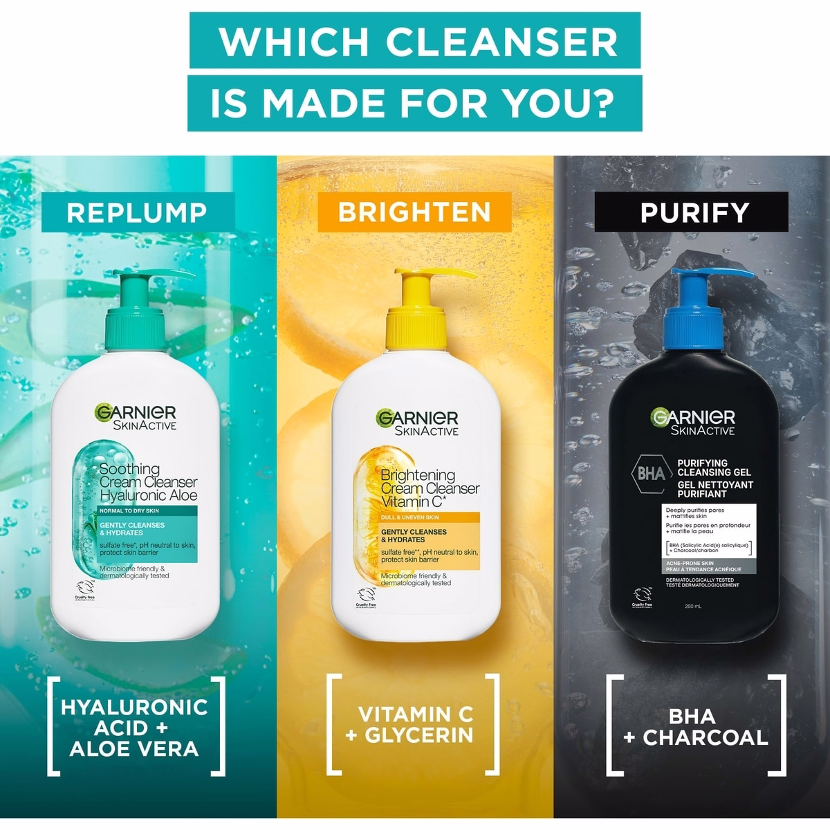 Nettoyant Crème Hydratant à l’Acide Hyaluronique