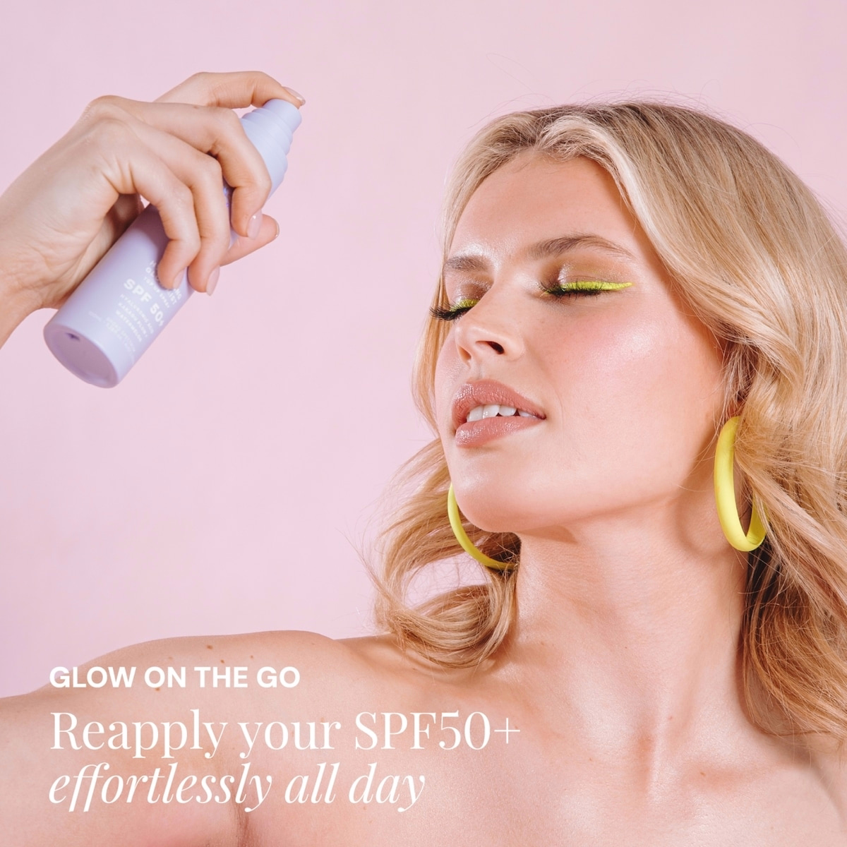 Hydrating Glow Mist SPF50+ Top Up Spray Hydrating Glow Mist SPF50+ Top Up Spray