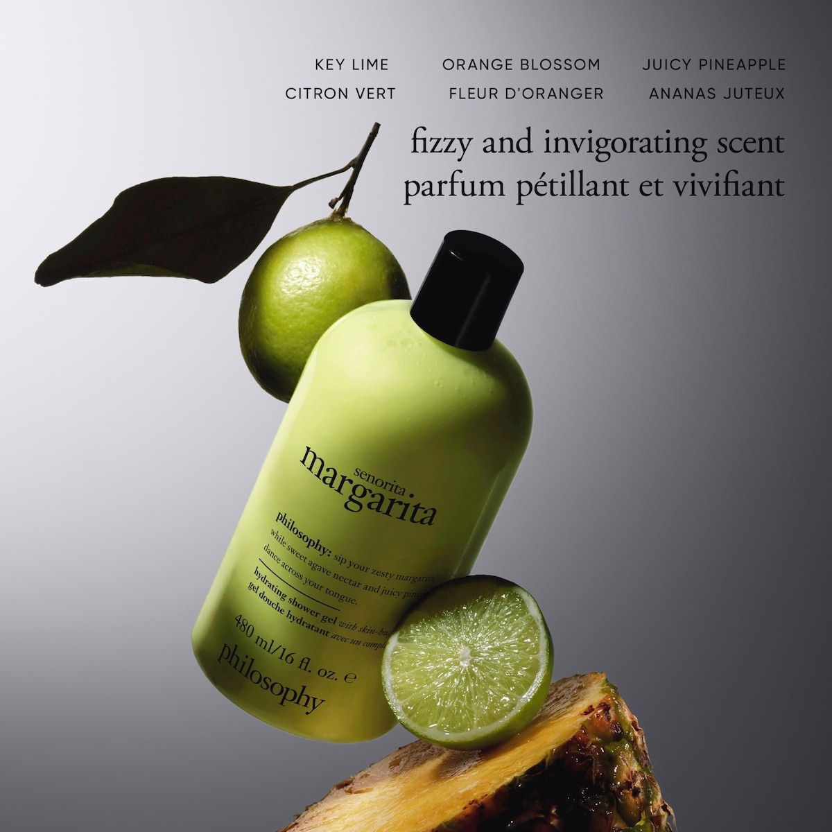 hydrating shower gel senorita margarita