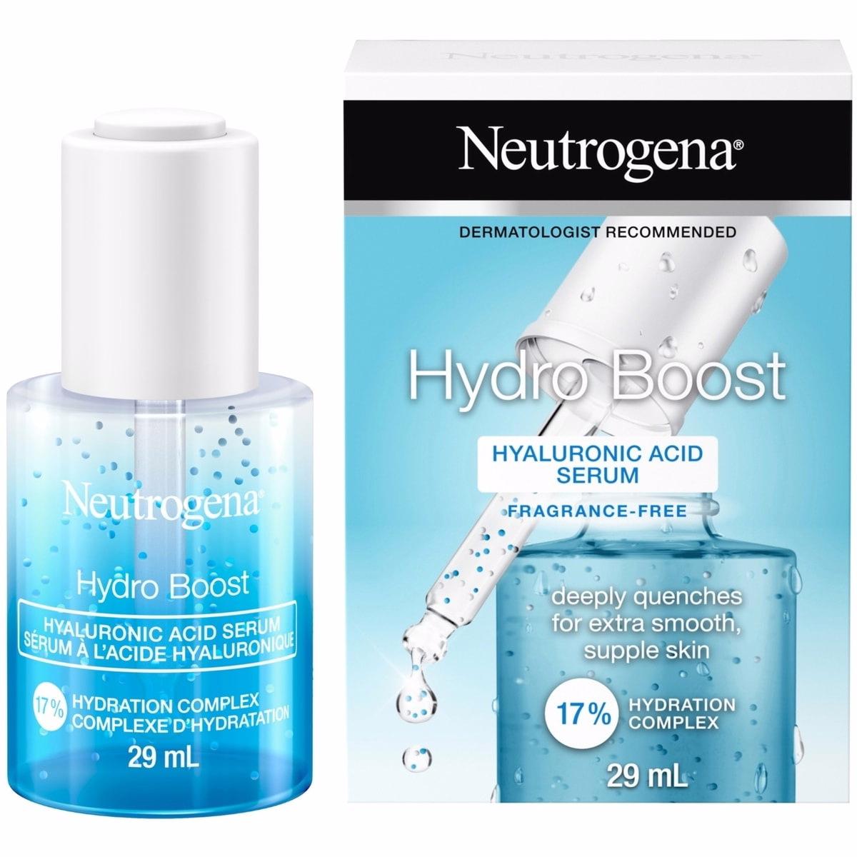 Hydro Boost Hyaluronic Acid Face Serum with Vitamin B5, 29mL