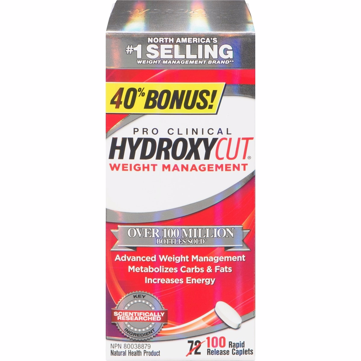 Hydroxycut Pro Clinique de Gestion du Poids Complément alimentaire