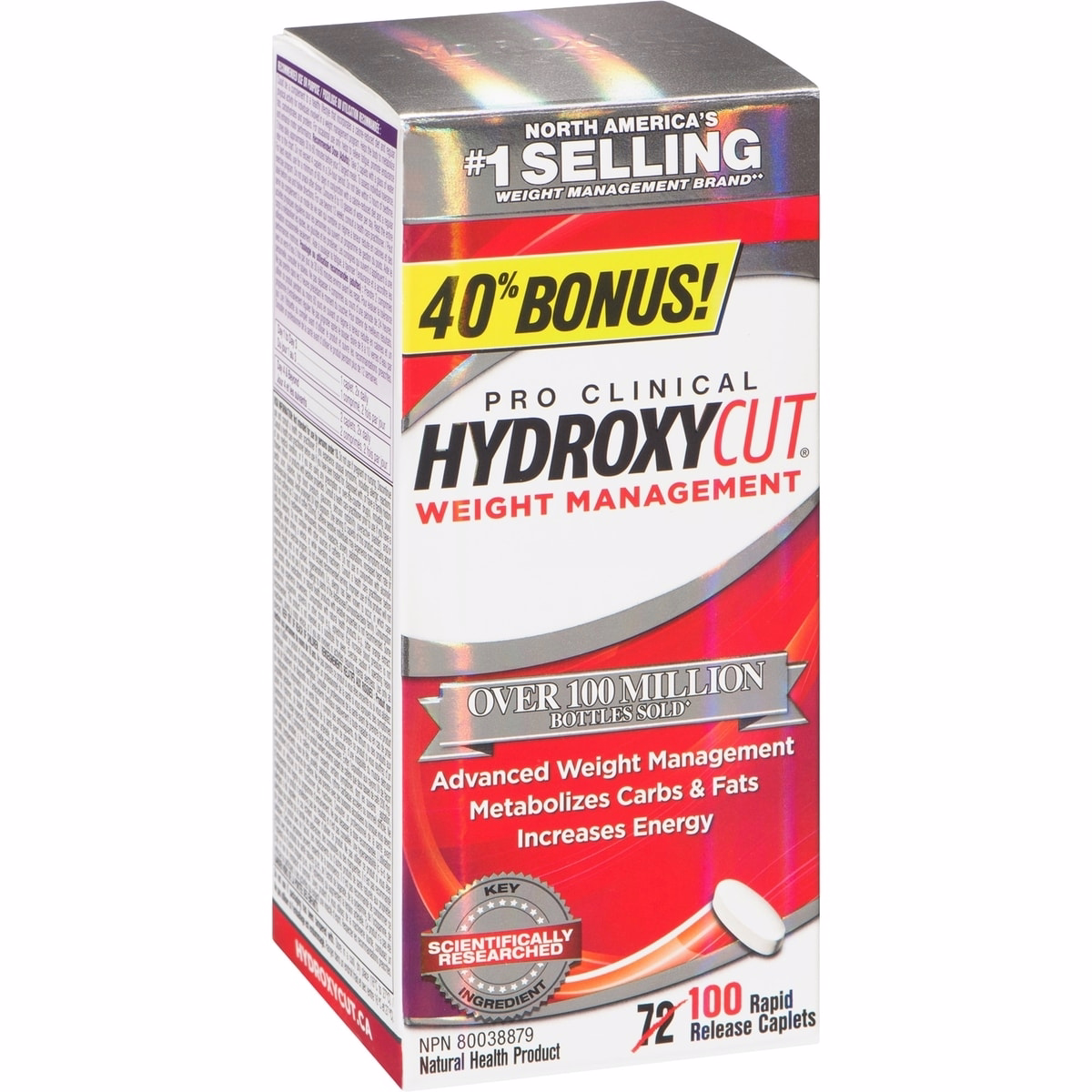 Hydroxycut Pro Clinique de Gestion du Poids Complément alimentaire