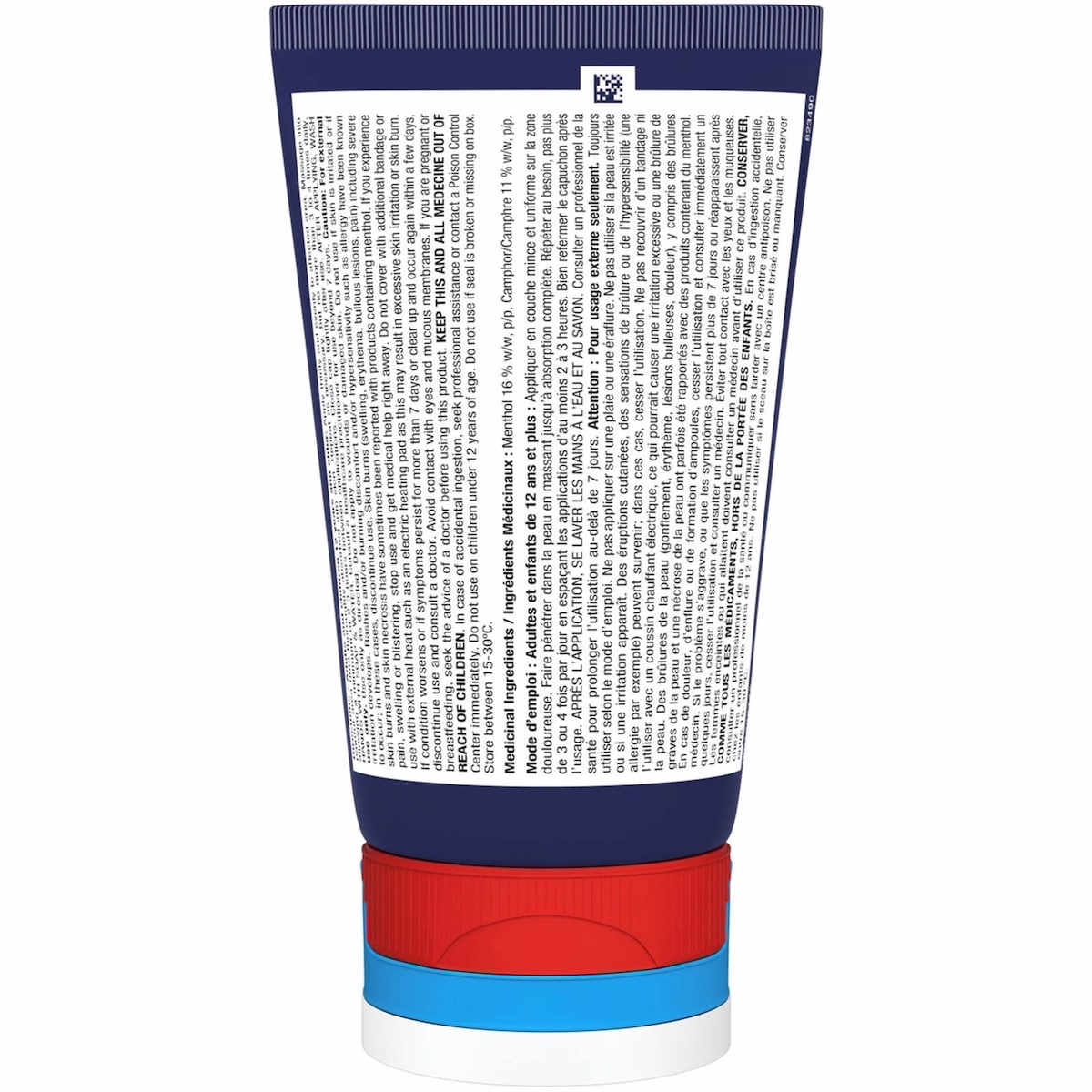 Icy Hot Pro No Mess Pain Relief Cream 85g Tube, Fast Acting, Temporarily Relieves Minor Aches and Pains of Muscles and Joints Associated with Arthriti