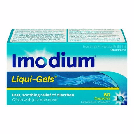 Imodium Diarrhea Relief, Liqui-gels - 2MG CAPS 60