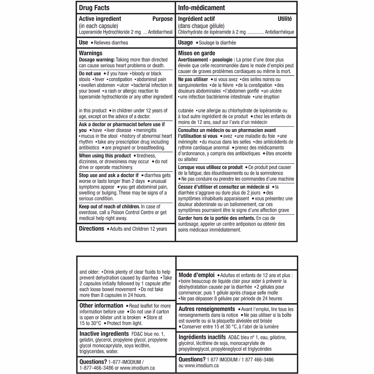 Imodium Diarrhea Relief, Liqui-Gels, 36 Count
