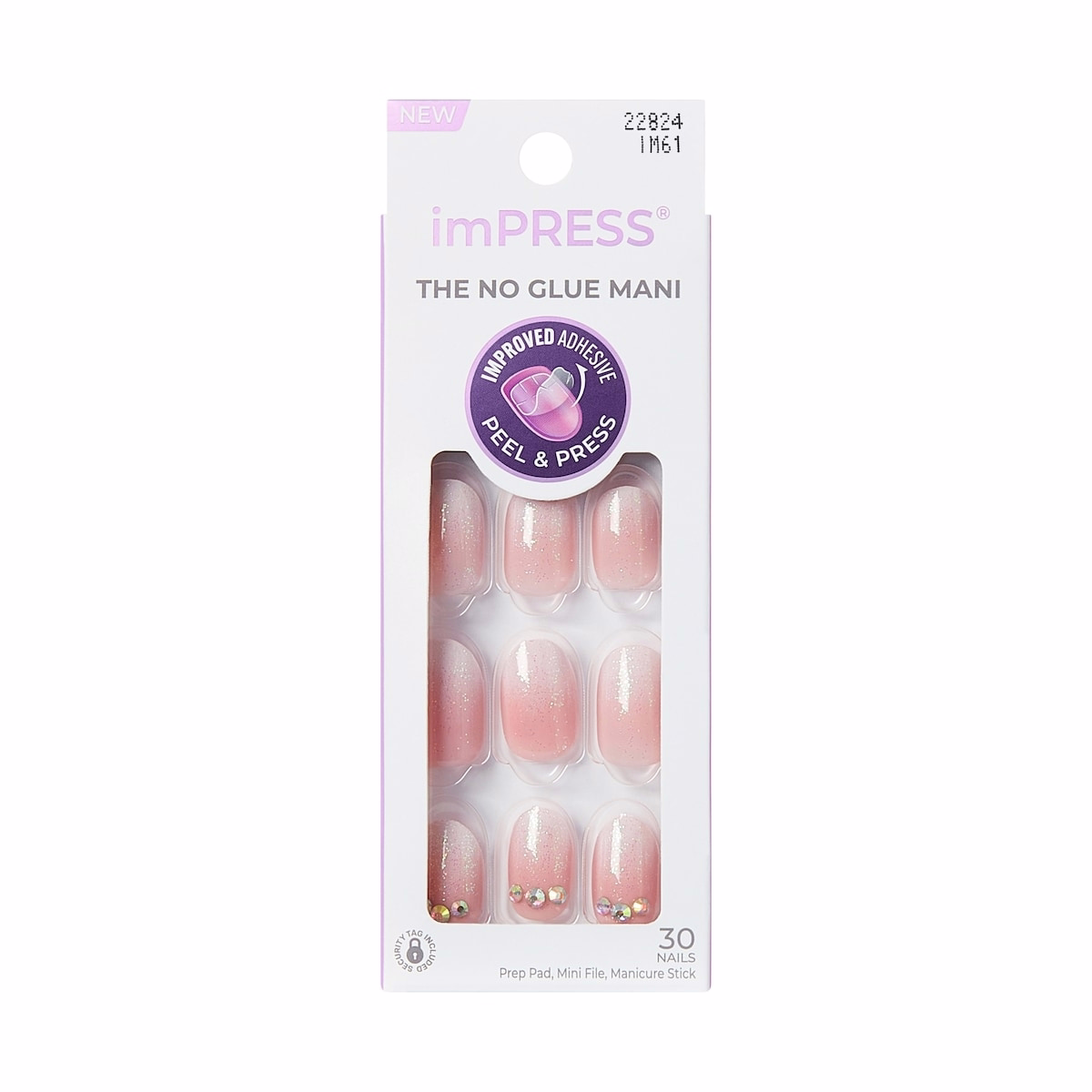 Impress Nails - Even Better, Pink, Oval, Short