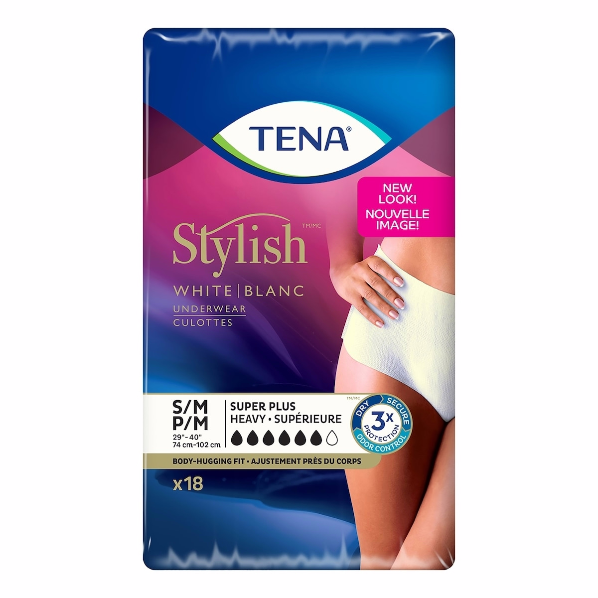 Incontinence Underwear for Women, Super Plus Absorbency, Small/Medium