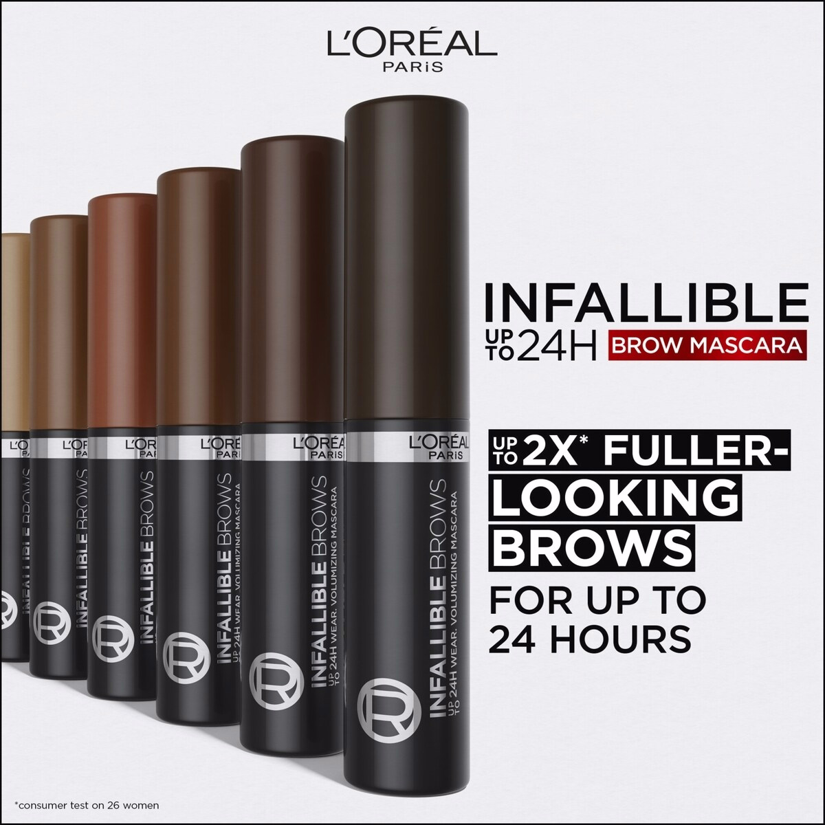 Infallible 24H Volumizing Brow Mascara