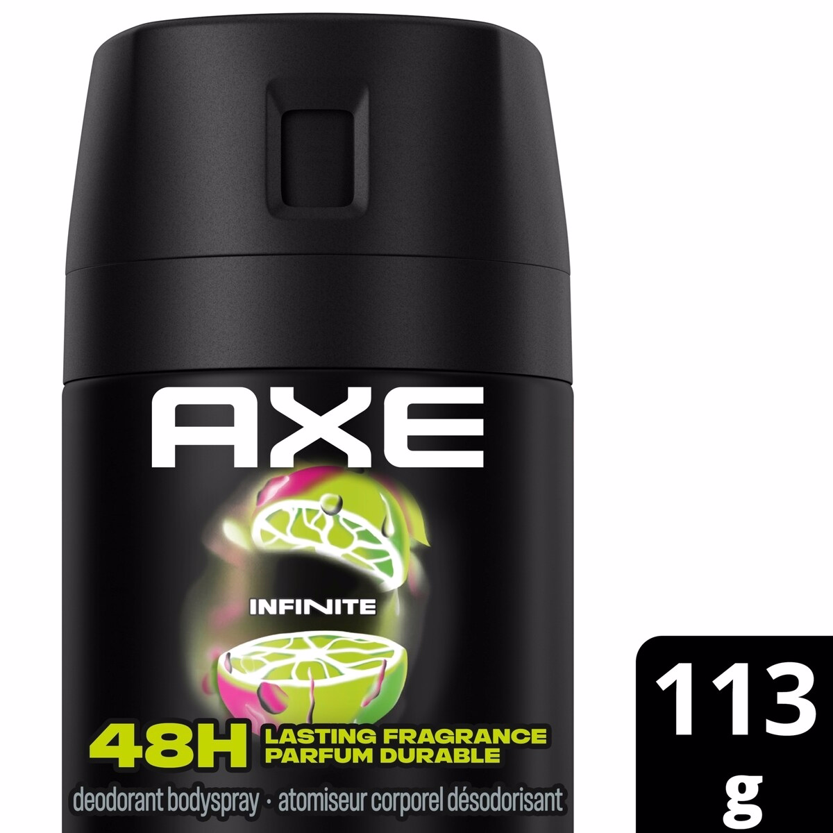 Infinite Deodorant Body Spray for long-lasting odour protection Grapefruit & Patchouli men’s deodorant formulated without aluminum