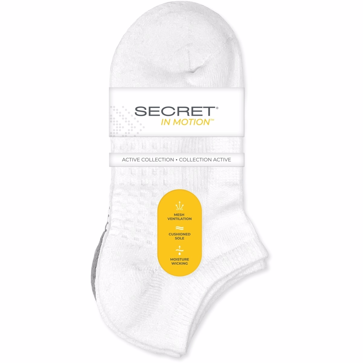 InMotion™ Half Cushion Sport No Show - ONE SIZE