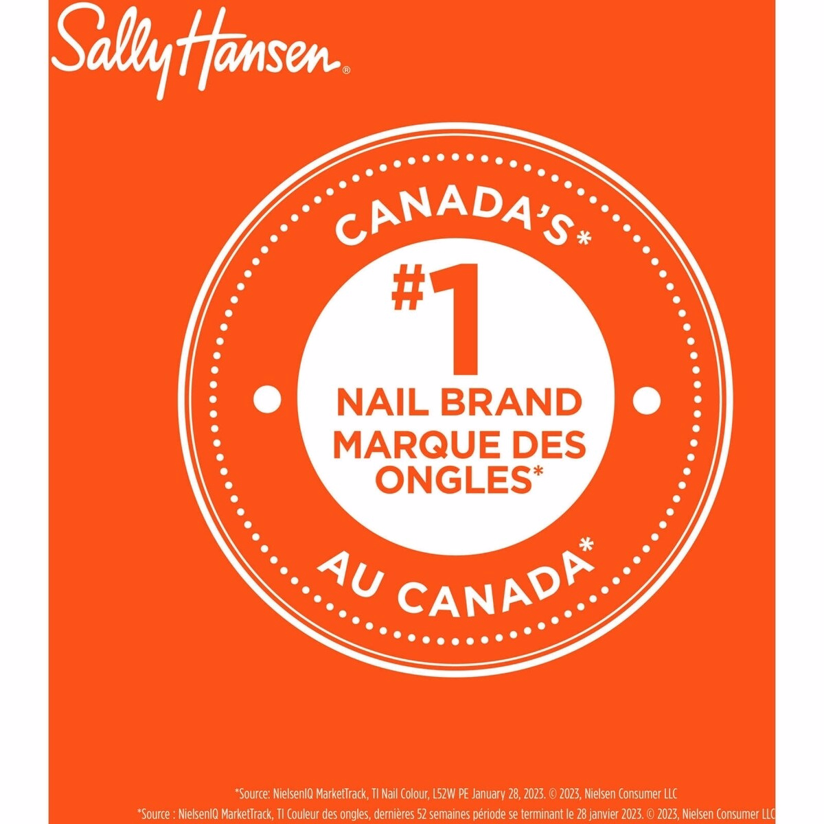 Insta-Dri® Nail Polish, 3-in-1 formula with built-in base and top coat. 1 Stroke, 1 Coat . Done. Dries in 60 seconds Insta-Dri® Nail Polish, 3-in-1 formula with built-in base and top coat. 1 Stroke, 1 Coat . Done. Dries in 60 seconds