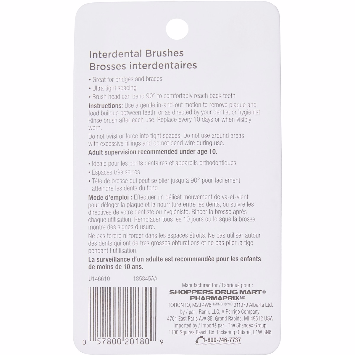 Interdental Brushes Ultra Tight Spacing