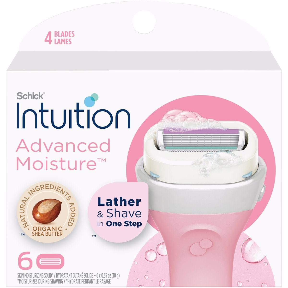 Intuition 高級保濕 女性用剃鬚補充頭（含乳木果油）