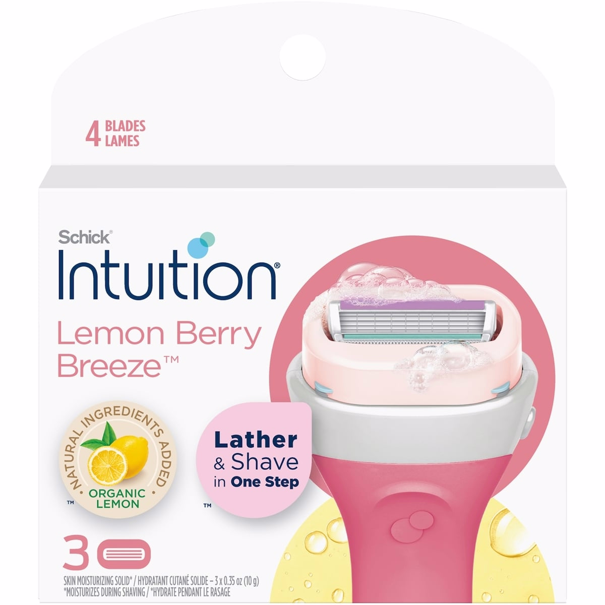 Intuition 檸檬莓香風 剃鬚刀替芯
