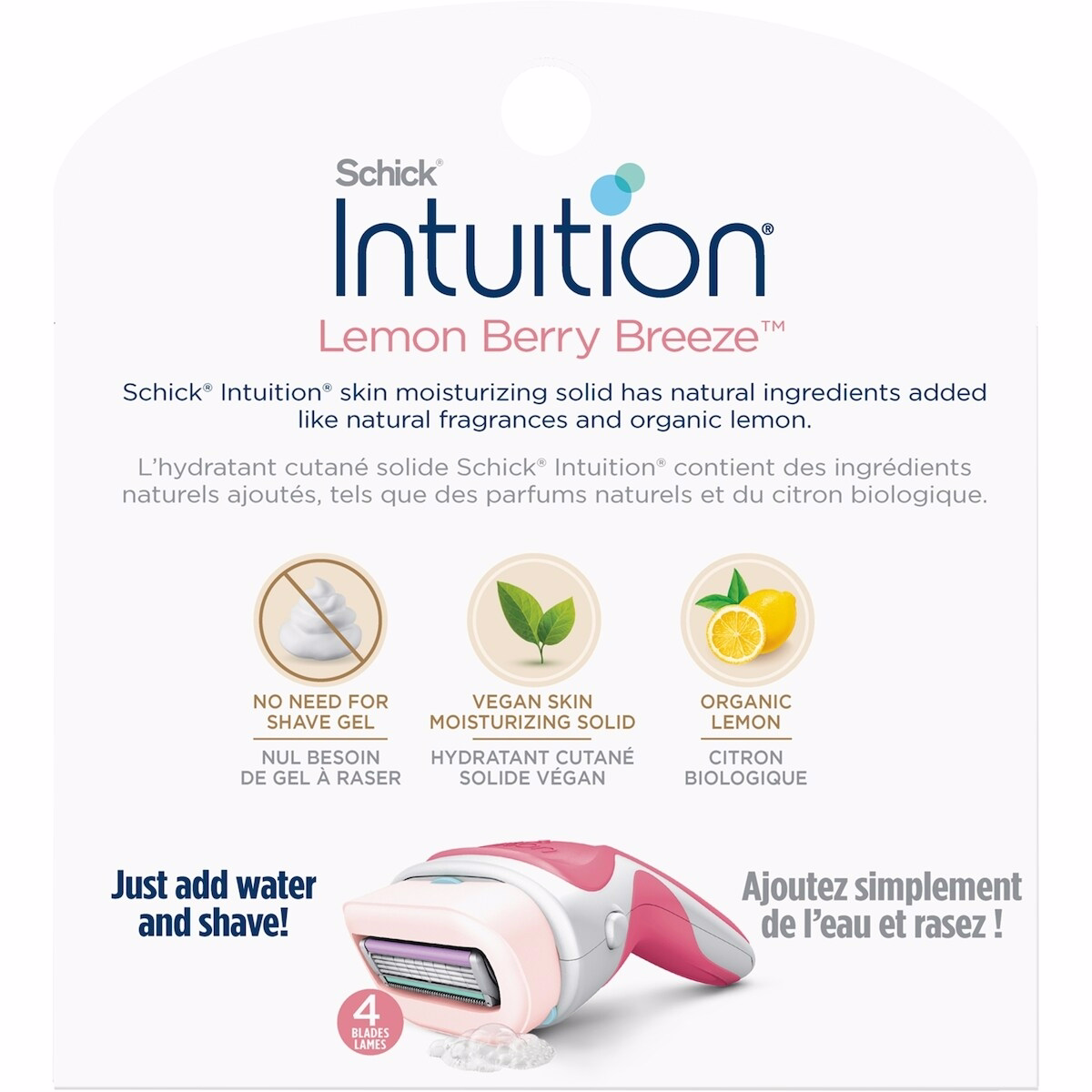 Intuition 檸檬莓香風 剃鬚刀替芯