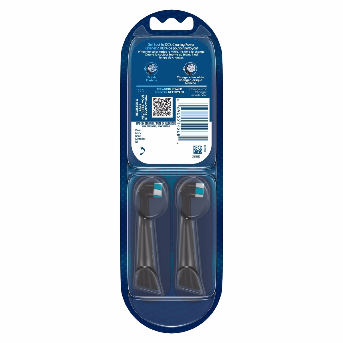 iO Ultimate Clean Replacement Brush Heads, Black, 4 count iO Ultimate Clean Replacement Brush Heads, Black, 4 count
